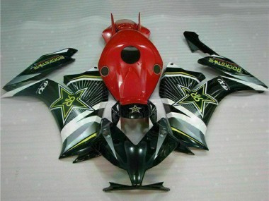 Honda CBR1000RR Motorrad Verkleidung 2012-2016 - Rot Schwarz Weiss Silber Grun Glanzendes Schwarz
