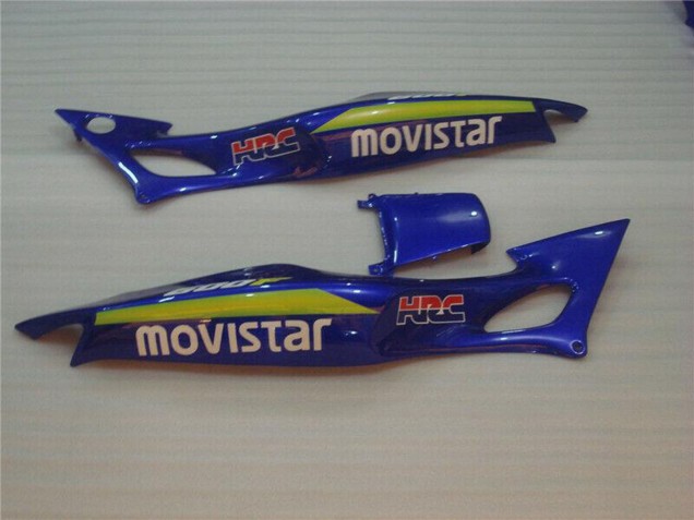 Honda CBR600 F3 Motorrad Verkleidung 1995-1996 - Blau Grun Gelb MoviStar Rot Castrol