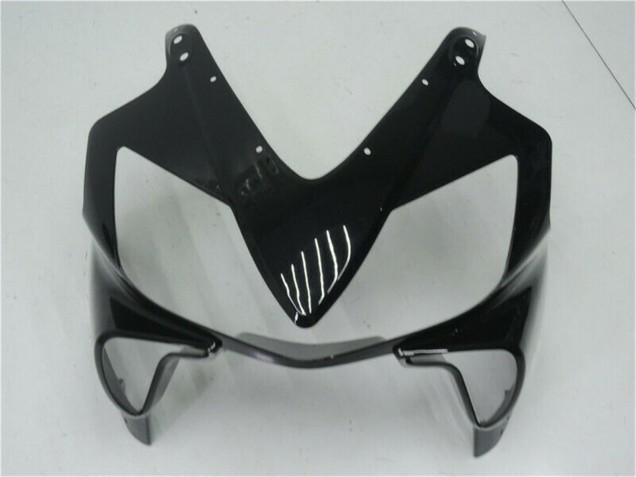 Honda CBR600 F4i Motorrad Verkleidung 2001-2003 - Glanzendes Schwarz Matt Schwarz