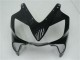 Honda CBR600 F4i Motorrad Verkleidung 2001-2003 - Glanzendes Schwarz Matt Schwarz