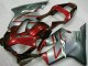 Honda CBR600 F4i Motorrad Verkleidung Kit 2001-2003 - Silber Rot