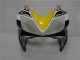 Honda CBR600 F4i Motorrad Verkleidung 2001-2003 - Weiss Gelb Glanzendes Schwarz Playboy