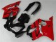Honda CBR600 F4i Motorrad Verkleidung 2004-2007 - Rot Glanzendes Schwarz