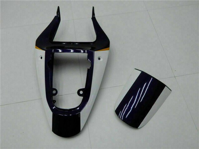 Suzuki GSXR 600/750 Motorrad Verkleidung 2001-2003 - Gelb Dunkel Blau Glanzendes Schwarz