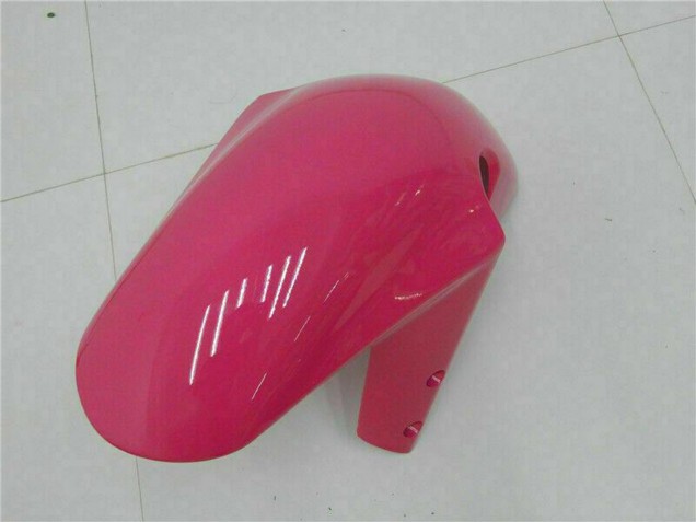 Suzuki GSXR 600/750 Motorrad Verkleidung 2001-2003 - Rosa Silber Glanzendes Schwarz