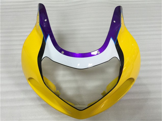 Suzuki GSXR 600/750 Motorrad Verkleidung 2001-2003 - Gelb Lila
