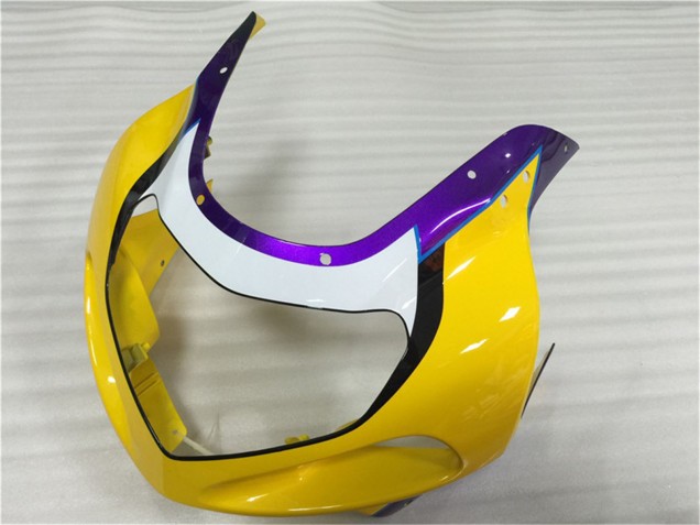 Suzuki GSXR 600/750 Motorrad Verkleidung 2001-2003 - Gelb Lila