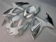 Suzuki GSXR 600/750 Motorrad Verkleidung 2006-2007 - Weiss Silber