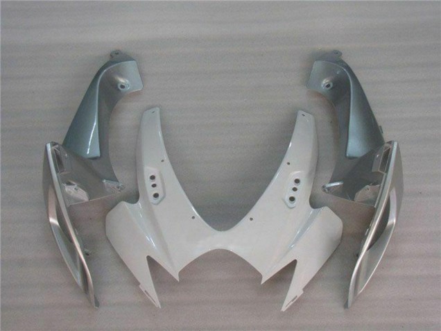 Suzuki GSXR 600/750 Motorrad Verkleidung 2006-2007 - Weiss Silber