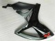 Suzuki GSXR 600/750 Motorrad Verkleidung 2006-2007 - Silber Grau Glanzendes Schwarz Rot