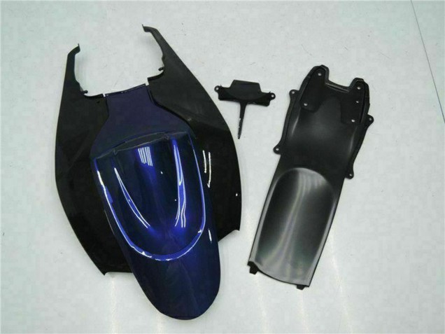 Suzuki GSXR 600/750 Motorrad Verkleidung 2006-2007 - Glanzendes Schwarz Blau