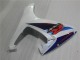 Suzuki GSXR 600/750 Motorrad Verkleidung 2006-2007 - Weiss Blau Schwarz Rot