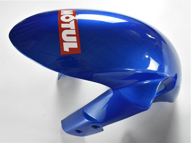 Suzuki GSXR 600/750 Motorrad Verkleidung 2008-2010 - Blau Weiss Grun Schwarz