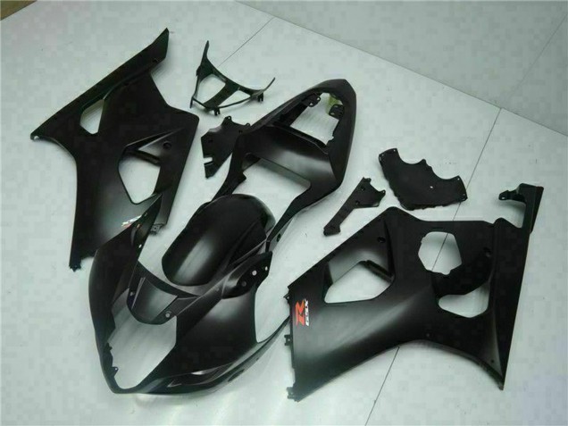 Suzuki GSXR 1000 Motorrad Verkleidung 2003-2004 - Matt Schwarz Rot