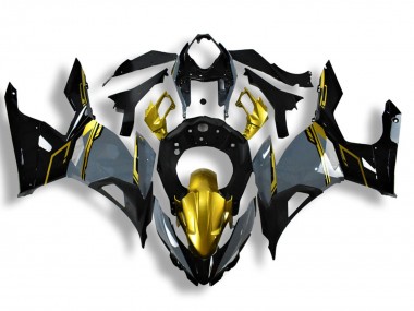 Kawasaki Ninja 400 Motorrad Verkleidung 2018-2024 - Nardo Grau Gold Schwarz