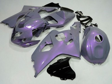 Honda CBR600RR Motorrad Verkleidung 2007-2008 - Chameleon Grau Dazz Perl Lila
