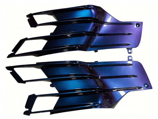 Kawasaki ZX14R ZZR1400 Motorrad Verkleidung 2012-2024 - Chameleon Blau Lila