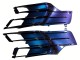 Kawasaki ZX14R ZZR1400 Motorrad Verkleidung 2012-2024 - Chameleon Blau Lila