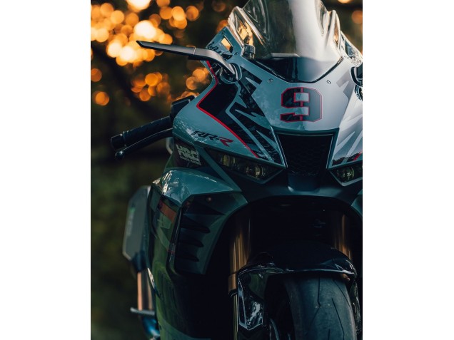 Honda CBR1000RR-R Motorrad Verkleidung 2020-2023 - Nardo Grau Glanzendes Schwarz HRC 9