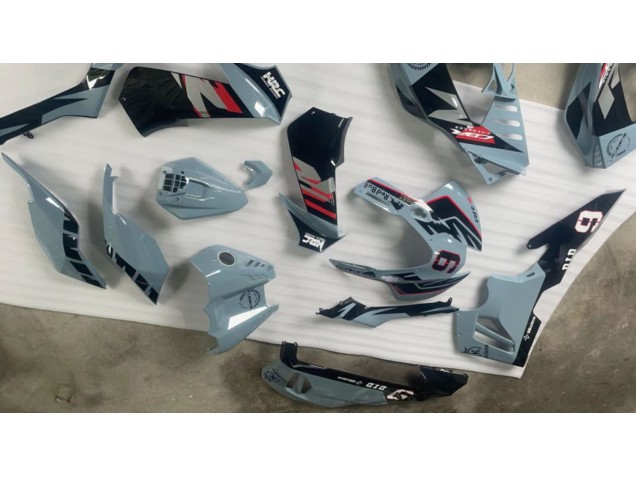 Honda CBR1000RR-R Motorrad Verkleidung 2020-2023 - Nardo Grau Glanzendes Schwarz HRC 9