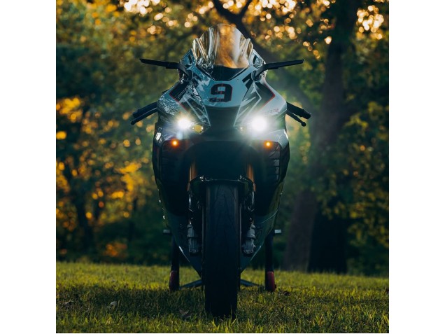 Honda CBR1000RR-R Motorrad Verkleidung 2020-2023 - Nardo Grau Glanzendes Schwarz HRC 9