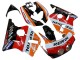 Honda CBR400RR NC23 Motorrad Verkleidung 1987-1989 - Orange Weiss Rot Glanzendes Schwarz Repsol HRC