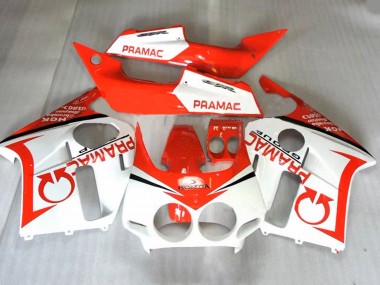 Honda CBR400RR NC23 Motorrad Verkleidung 1987-1989 - Orange Weiss Pramac