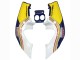Honda CBR400RR NC23 Motorrad Verkleidung 1987-1989 - Weiss Gelb Blau Rothmans
