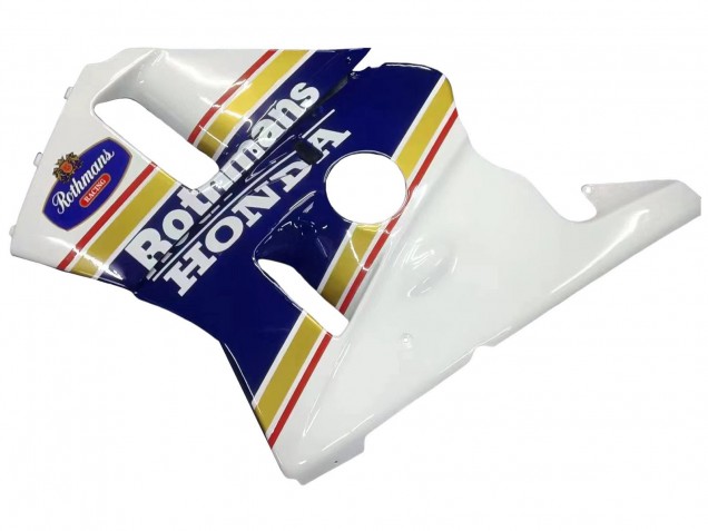Honda CBR400RR NC23 Motorrad Verkleidung 1987-1989 - Weiss Gelb Blau Rothmans