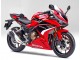 Honda CBR400R Motorrad Verkleidung 2022 - Rot Weiss Glanzendes Schwarz