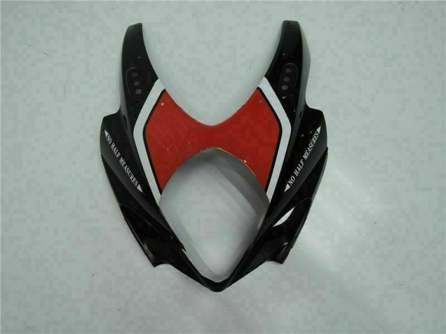 Suzuki GSXR 1000 Motorrad Verkleidung 2007-2008 - Glanzendes Schwarz Rot Weiss