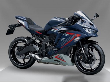 Kawasaki ZX25R ZX-25R Motorrad Verkleidung 2019-2025 - Blau Rot Grau