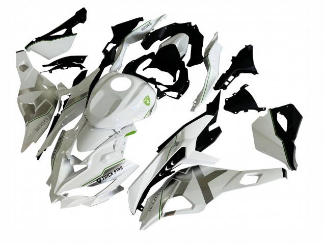 Kawasaki ZX25R ZX-25R Motorrad Verkleidung 2019-2025 - Weiss Silber Grun Schwarz Trick Star