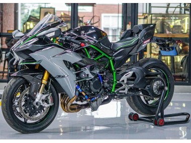 Kawasaki Ninja H2 Motorrad Verkleidung 2015-2022 - Grau