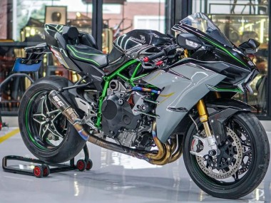 Kawasaki Ninja H2 Motorrad Verkleidung 2015-2022 - Grau