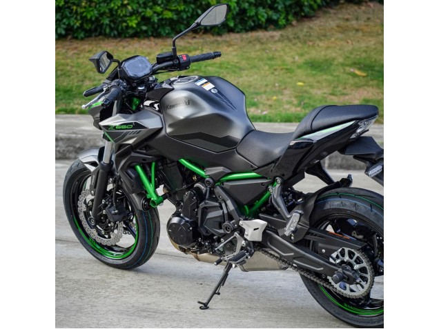 Kawasaki Ninja Z650 Motorrad Verkleidung 2020-2025 - Schwarz Grun