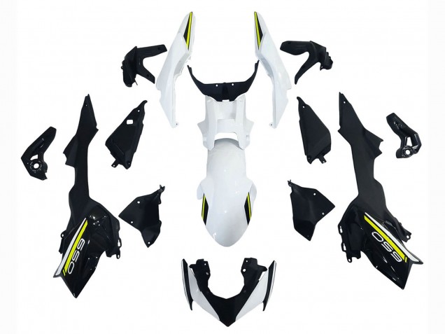 Kawasaki Ninja Z650 Motorrad Verkleidung 2020-2023 - Weiss Schwarz Grun