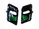 Kawasaki ZZR600 Motorrad Verkleidung 1998-2003 - Grun Schwarz Monster Elf