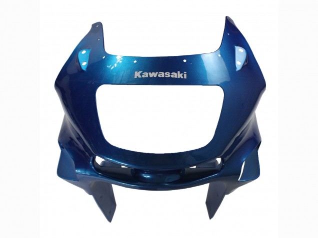 Kawasaki ZZR600 Motorrad Verkleidung 1998-2003 - Blau Silber Schwarz