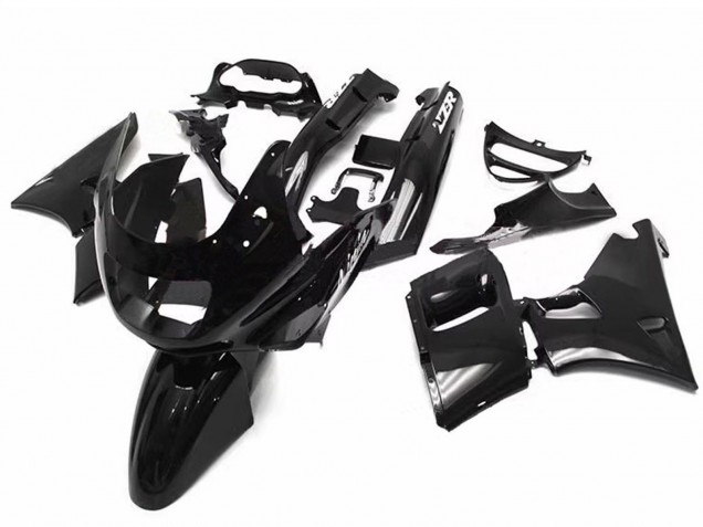 Kawasaki ZZR600 Motorrad Verkleidung 1998-2003 - Glanzendes Schwarz