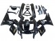 Kawasaki ZZR600 Motorrad Verkleidung 1998-2003 - Glanzendes Schwarz Gold Ninja