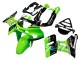 Kawasaki ZZR400 Motorrad Verkleidung 1993-2007 - Grun Glanzendes Schwarz Blau Monster Elf Touch4 Bridgestone