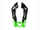 Kawasaki ZZR400 Motorrad Verkleidung 1993-2007 - Grun Glanzendes Schwarz Blau Monster Elf Touch4 Bridgestone