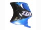 Kawasaki ZZR1100 Motorrad Verkleidung 1990-1992 - Blau Glanzendes Schwarz