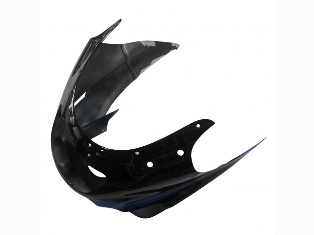 Kawasaki ZZR1100 Motorrad Verkleidung 1990-1992 - Blau Glanzendes Schwarz