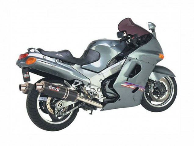 Kawasaki ZZR1100 Motorrad Verkleidung 1993-2003 - Grau