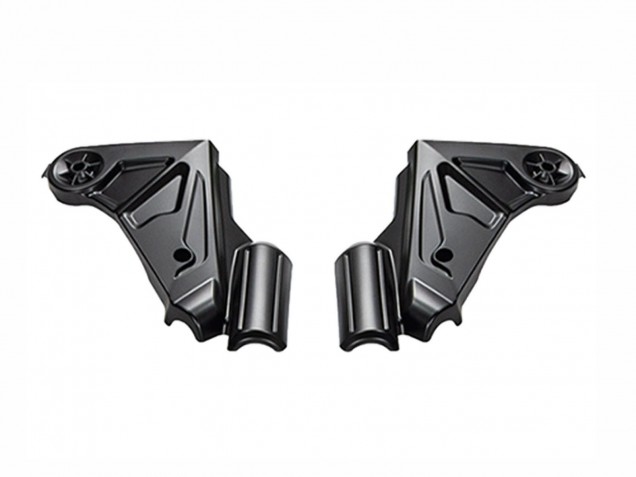 Kawasaki Versys 650 Motorrad Verkleidung 2022-2025 - Dunkel Grun Schwarz