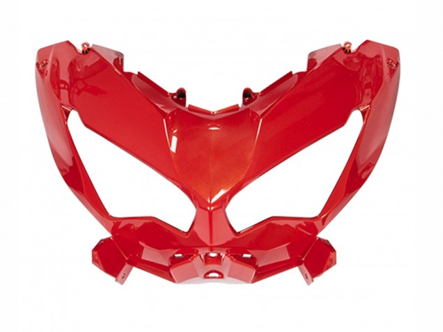 Kawasaki Versys 650 Motorrad Verkleidung 2022-2025 - Rot Schwarz