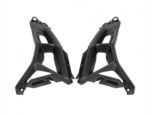 Kawasaki Versys 650 Motorrad Verkleidung 2022-2025 - Grau Rot Schwarz