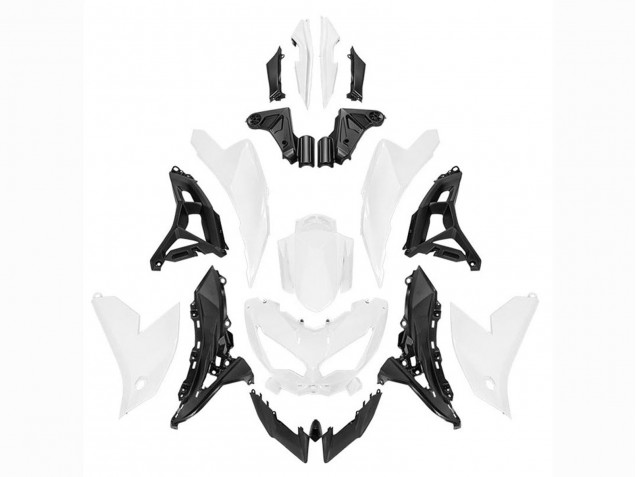 Kawasaki Versys 650 Motorrad Verkleidung 2022-2025 - Weiss